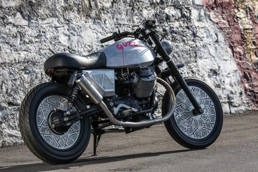 Tomoto Tom Dixon motorcycle for Moto Guzzi