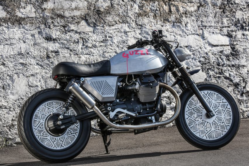 Tomoto Tom Dixon motorcycle for Moto Guzzi