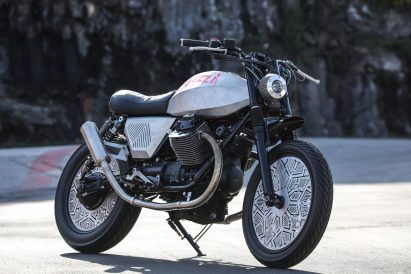 Tomoto Tom Dixon motorcycle for Moto Guzzi