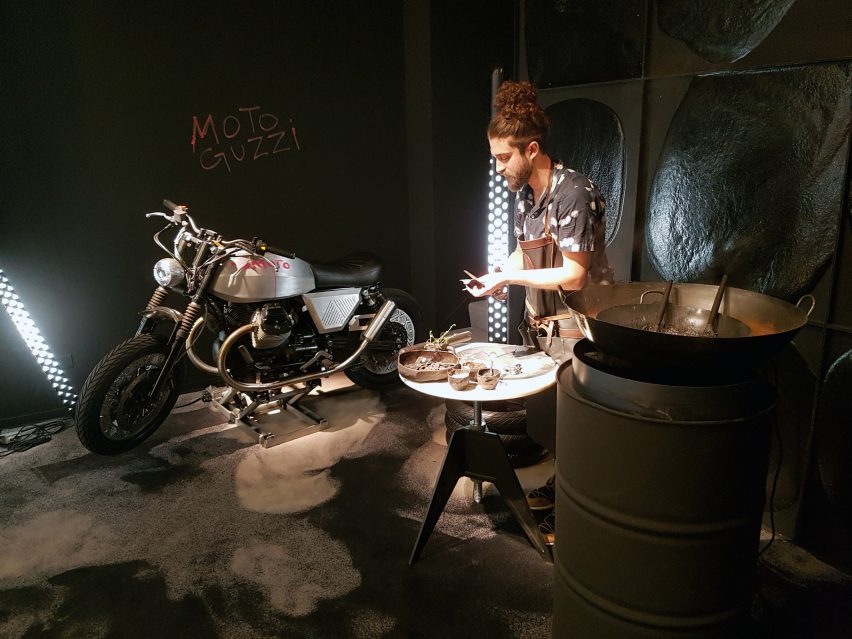 Tomoto Tom Dixon motorcycle for Moto Guzzi