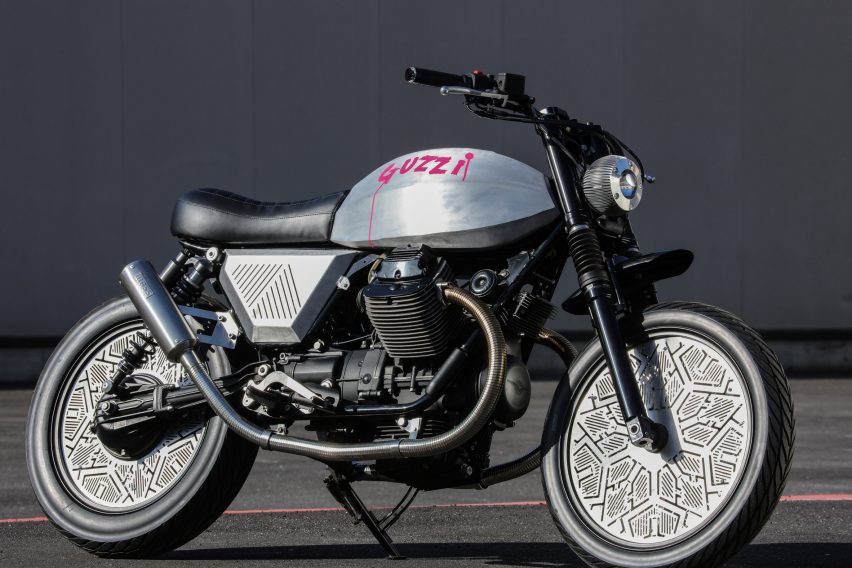 Tomoto Tom Dixon motorcycle for Moto Guzzi