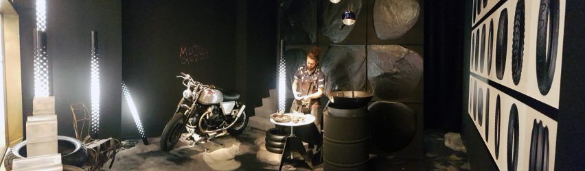 Tomoto Tom Dixon motorcycle for Moto Guzzi