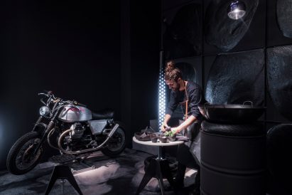 Tomoto Tom Dixon motorcycle for Moto Guzzi