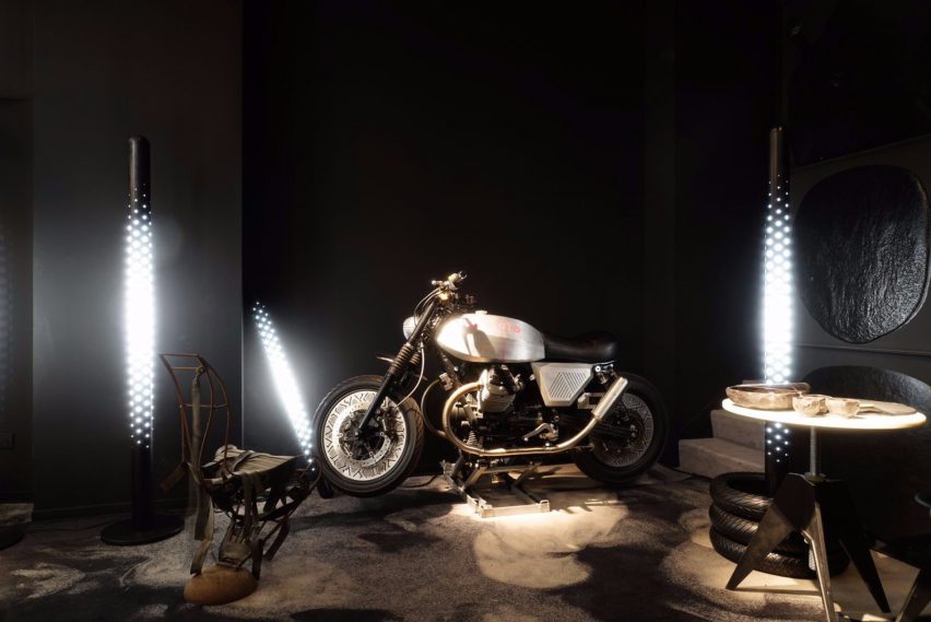Tomoto Tom Dixon motorcycle for Moto Guzzi