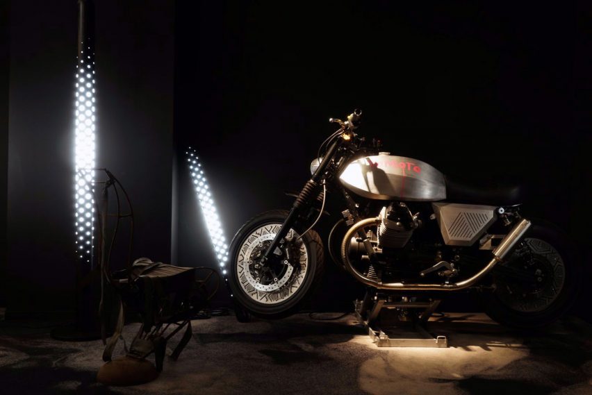 Tomoto Tom Dixon motorcycle for Moto Guzzi