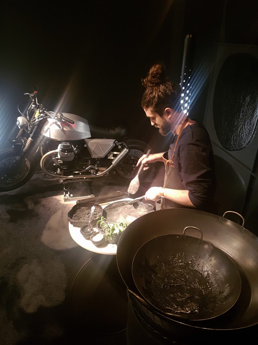 Tomoto Tom Dixon motorcycle for Moto Guzzi