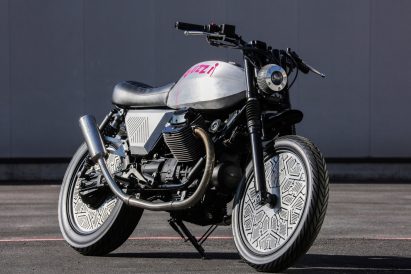 Tomoto Tom Dixon motorcycle for Moto Guzzi