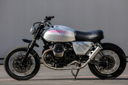 Tomoto Tom Dixon motorcycle for Moto Guzzi