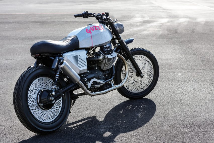 Tomoto Tom Dixon motorcycle for Moto Guzzi