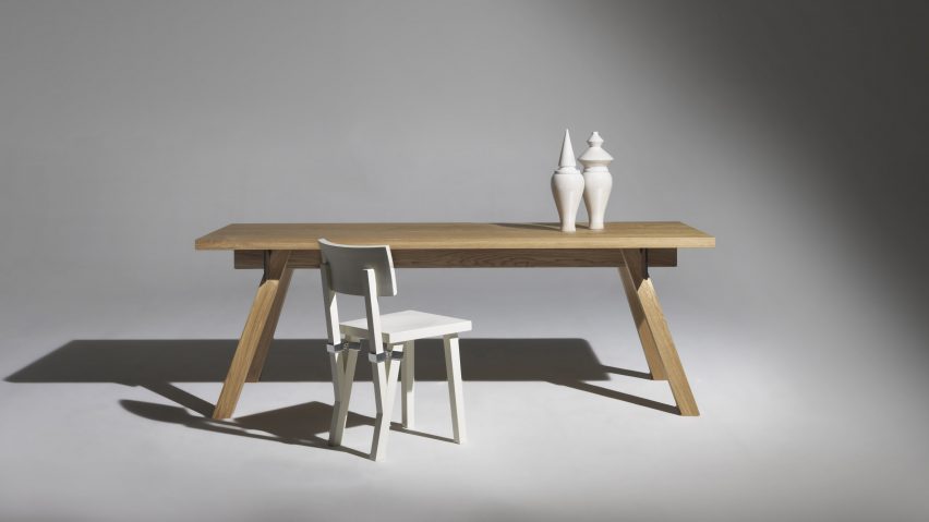 Torquemada table and chair by Philippe Starck at Driade