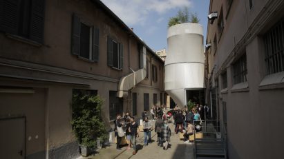 MINI Living Breathe installation at Milan design week