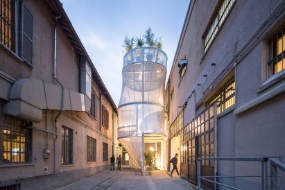 MINI Living Breathe installation at Milan design week
