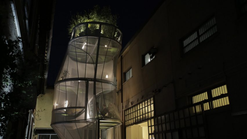 MINI Living Breathe installation at Milan design week