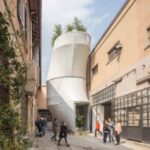 MINI Living Breathe installation at Milan design week