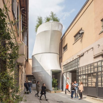 MINI Living Breathe installation at Milan design week