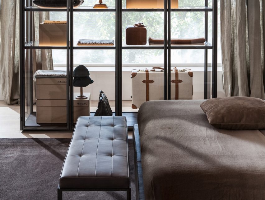 Molteni flagship showroom by Vincent van Duysen at Milan design week