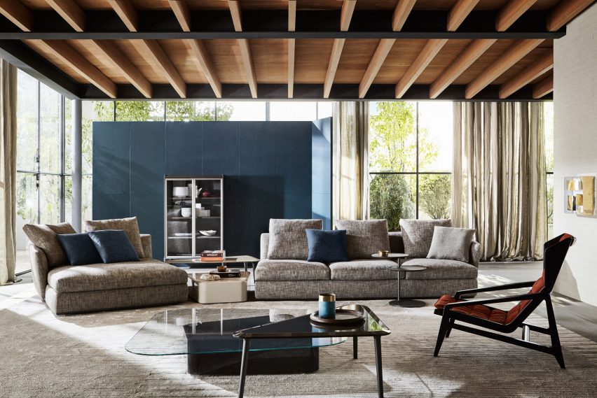 Molteni flagship showroom by Vincent van Duysen at Milan design week