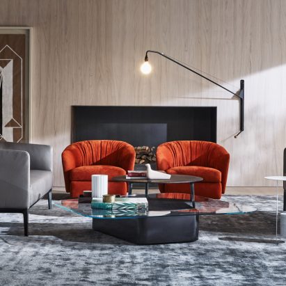 Molteni flagship showroom by Vincent van Duysen at Milan design week