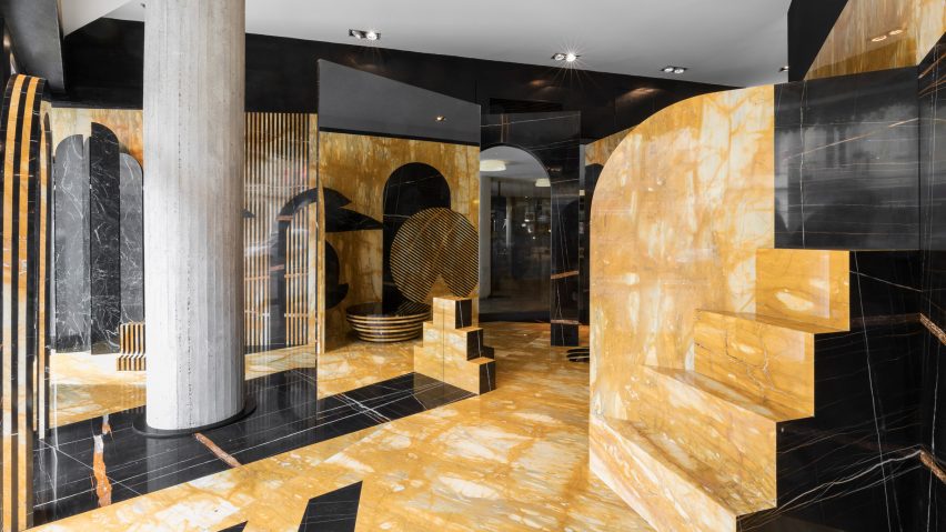 Mystical Solace installation by De Allegri and Fogale at Milan design week