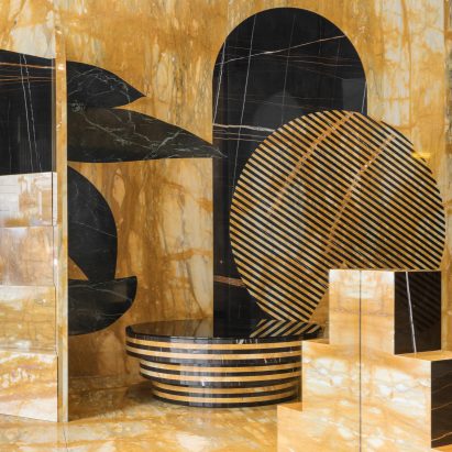 Mystical Solace installation by De Allegri and Fogale at Milan design week