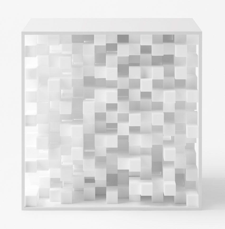 Nendo's Objectextile collection for Jil Sander at Milan design week 2017