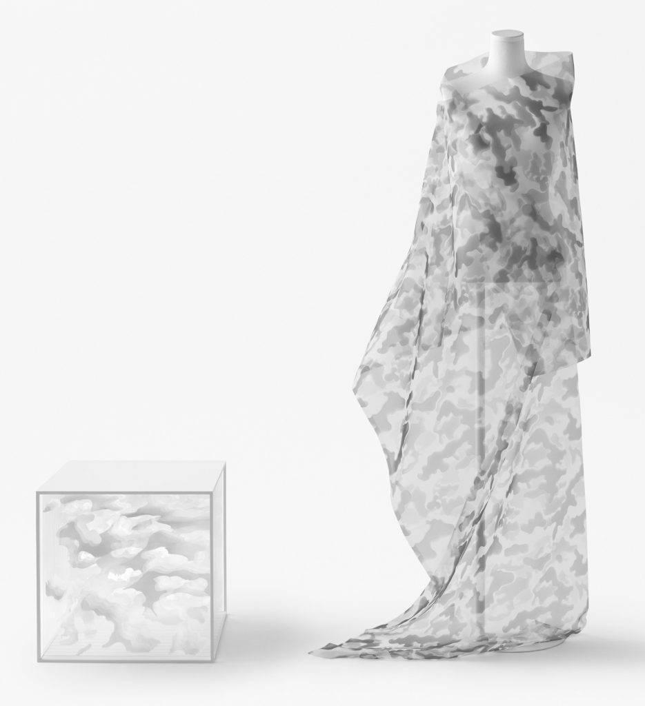 Nendo's Objectextile collection for Jil Sander at Milan design week 2017