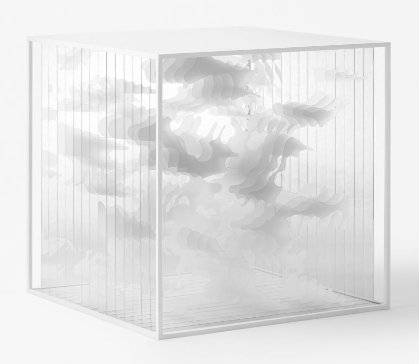 Nendo's Objectextile collection for Jil Sander at Milan design week 2017