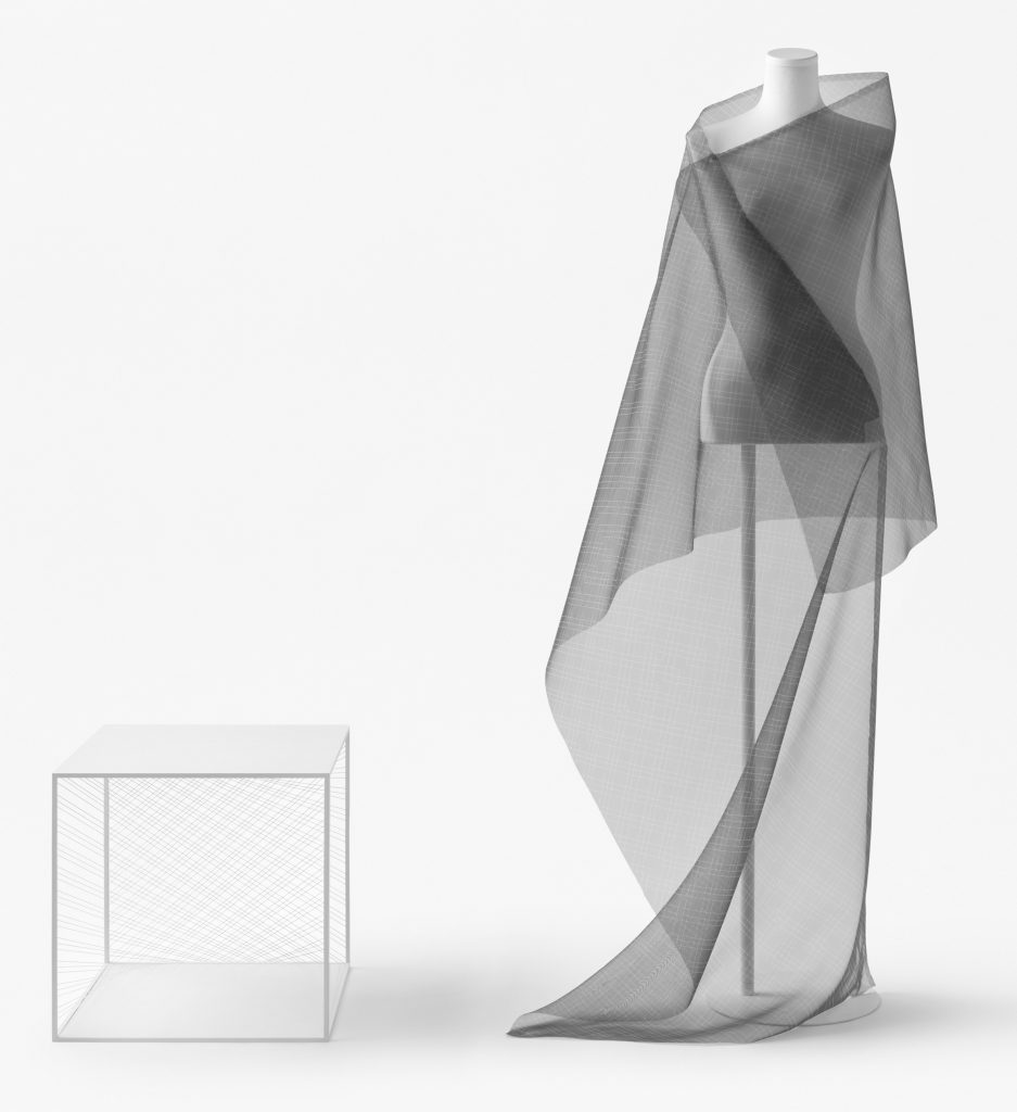 Nendo's Objectextile collection for Jil Sander at Milan design week 2017