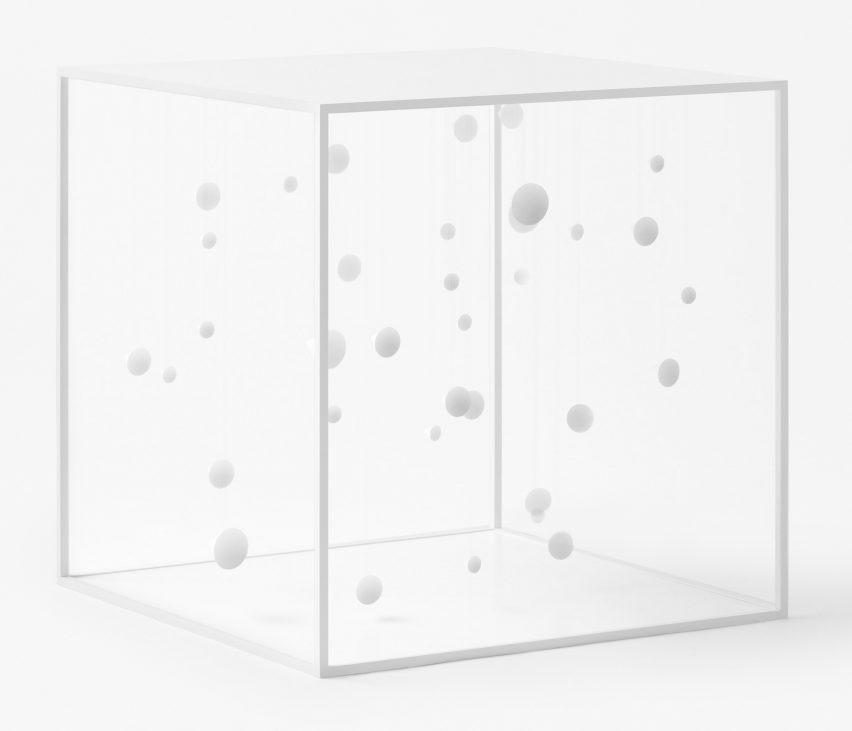 Nendo's Objectextile collection for Jil Sander at Milan design week 2017