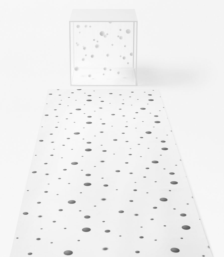 Nendo's Objectextile collection for Jil Sander at Milan design week 2017