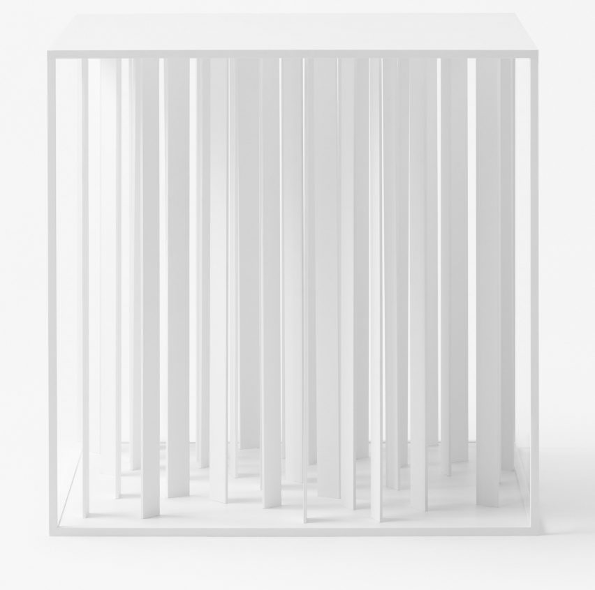 Nendo's Objectextile collection for Jil Sander at Milan design week 2017