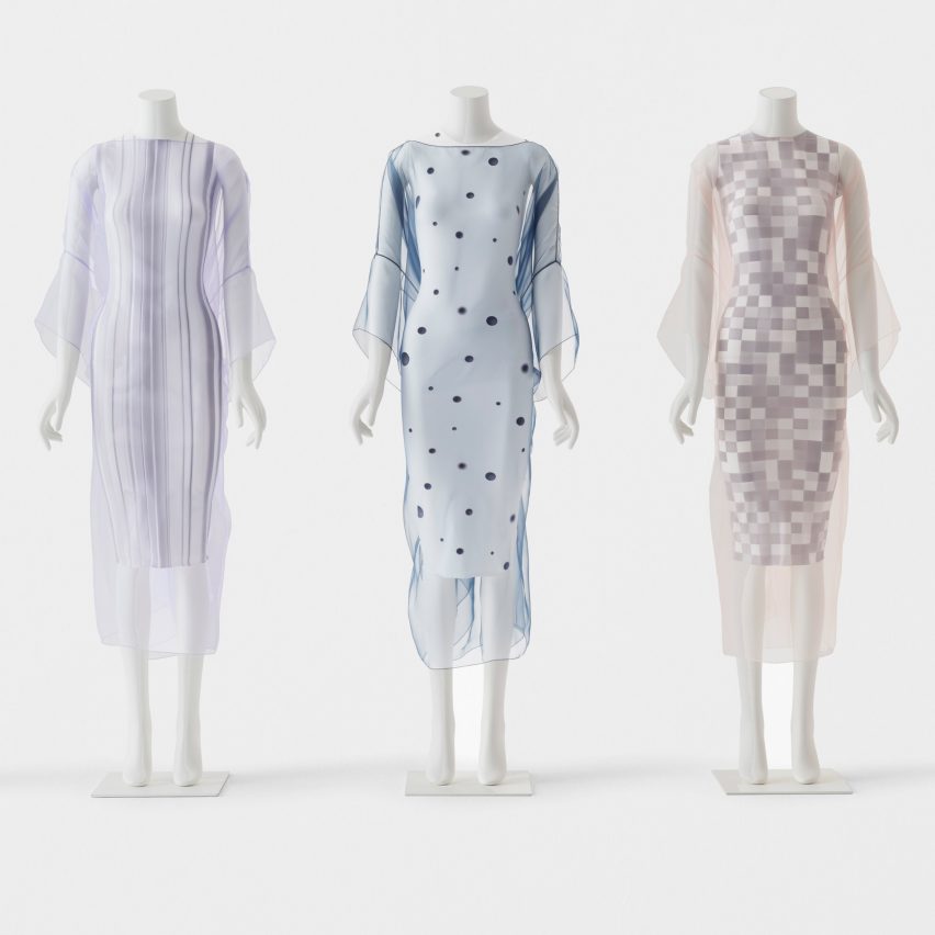Nendo's Objectextile collection for Jil Sander at Milan design week 2017