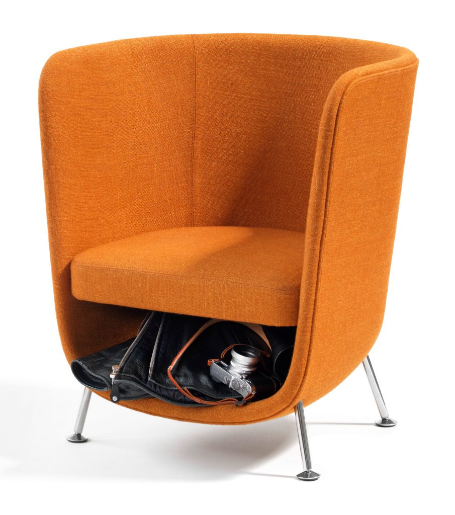 Pocket chair by Bla Station