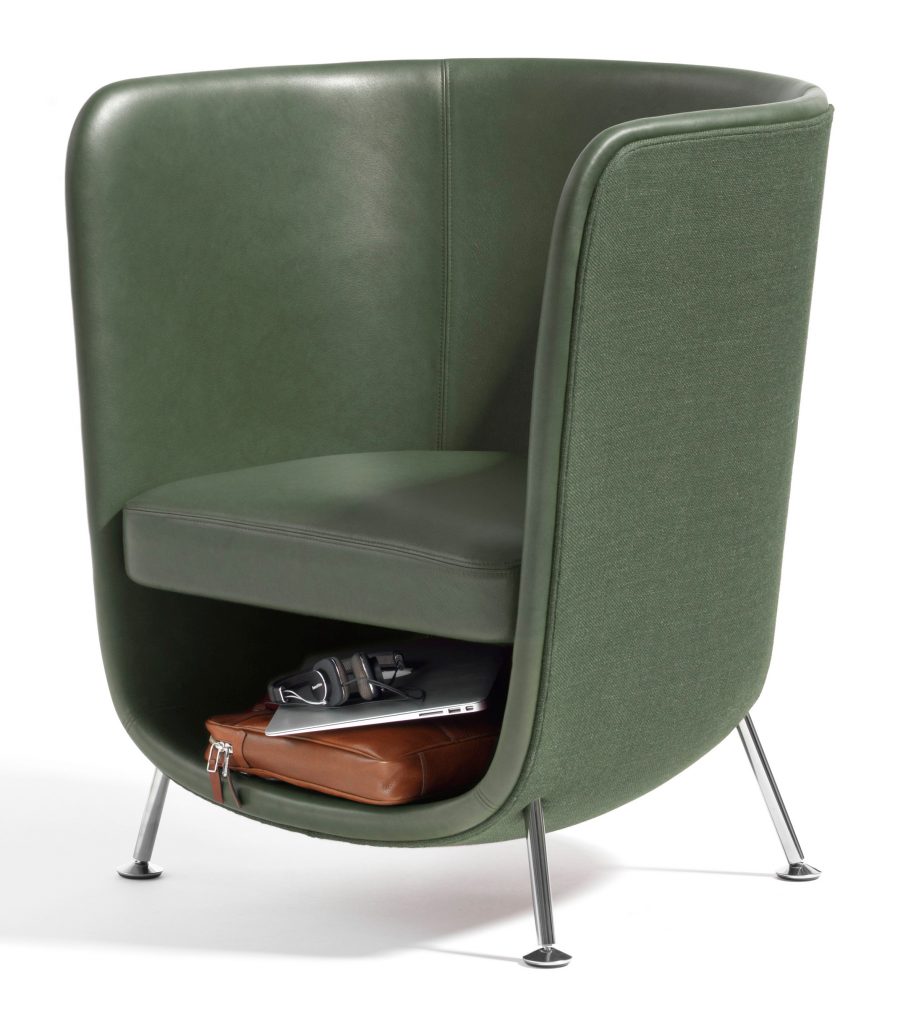 Pocket chair by Bla Station