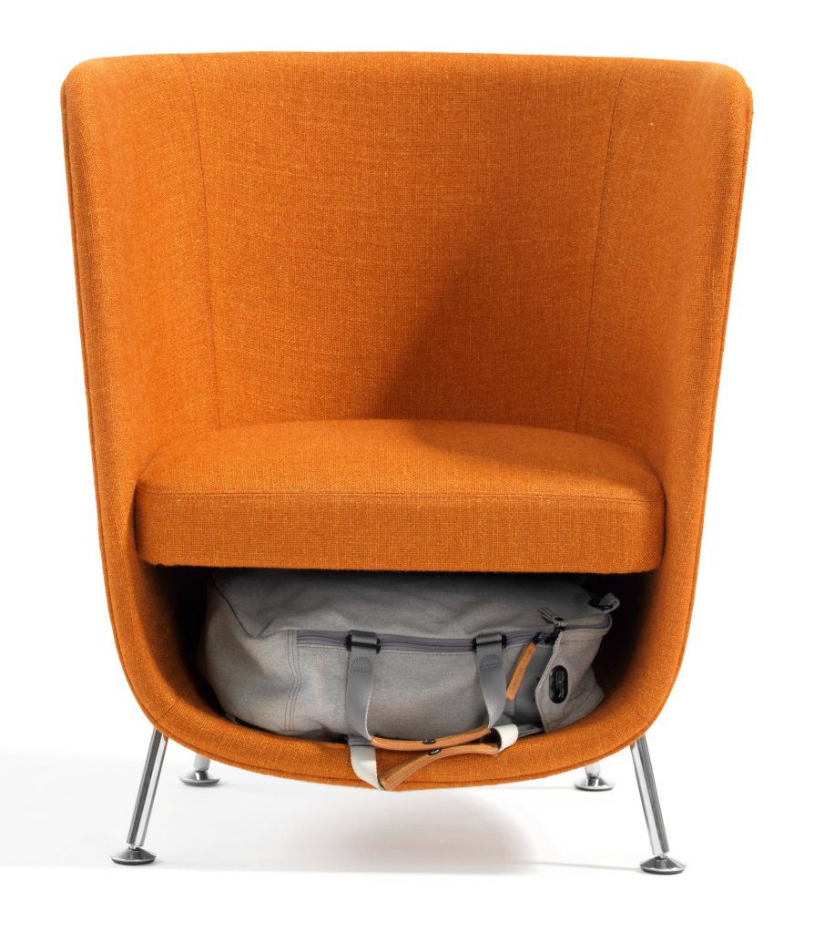 Pocket chair by Bla Station