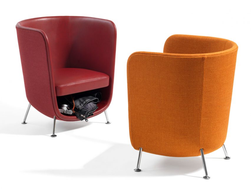 Pocket chair by Bla Station