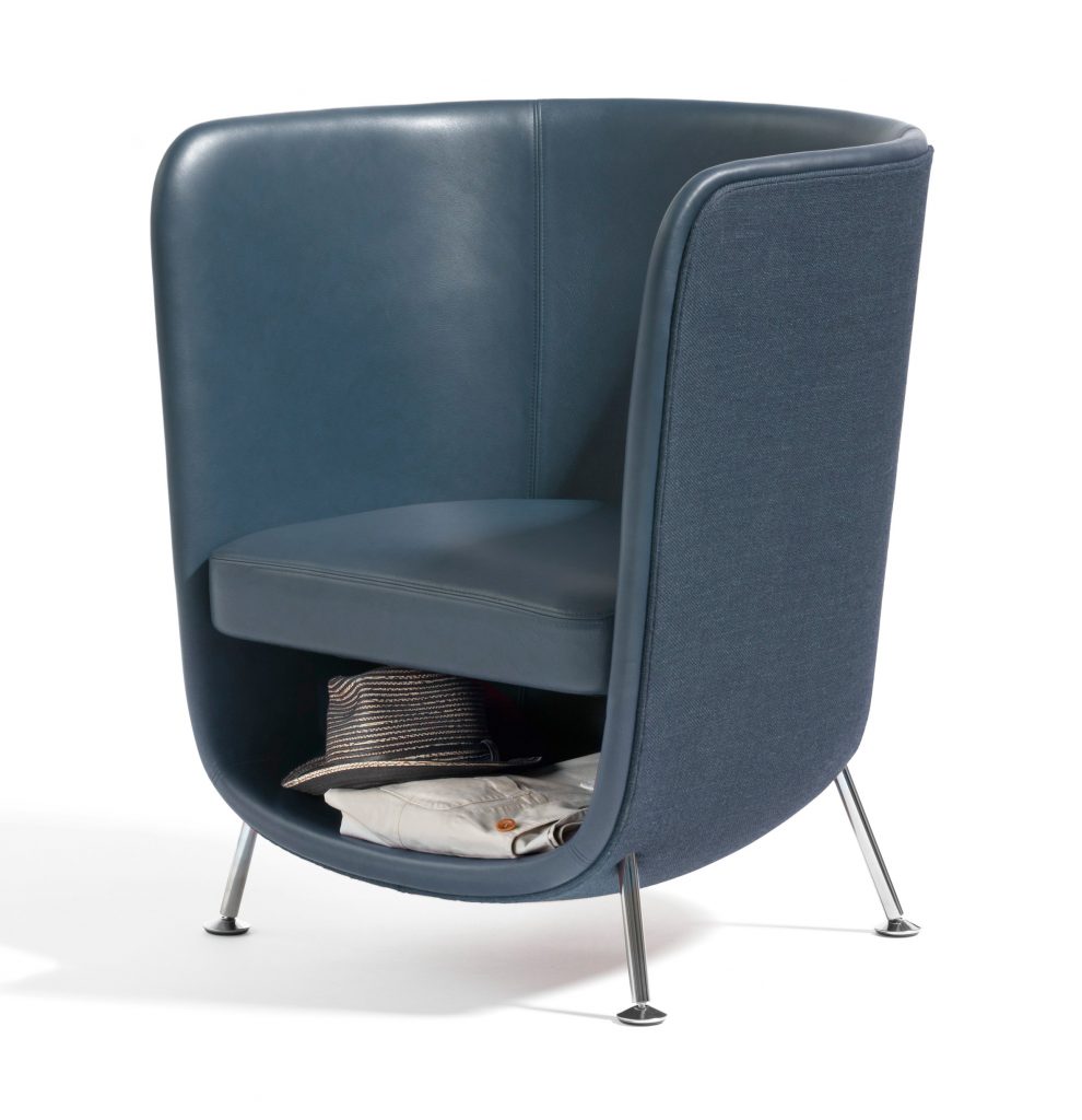 Pocket chair by Bla Station