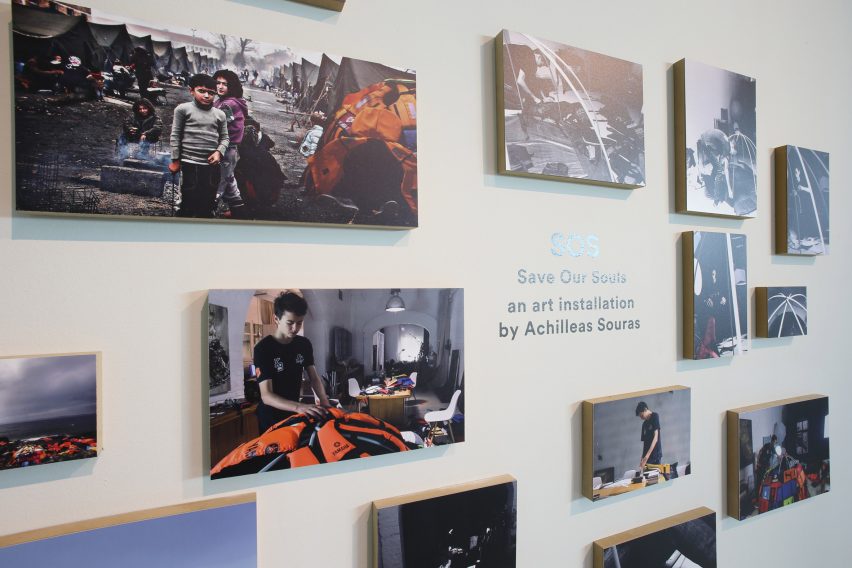 SOS installation by Achilleas Souras for Moroso