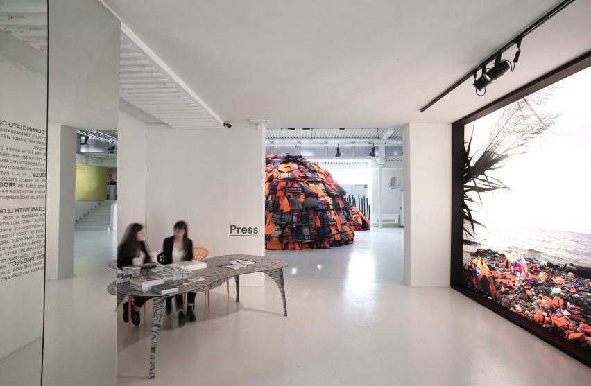 SOS installation by Achilleas Souras for Moroso