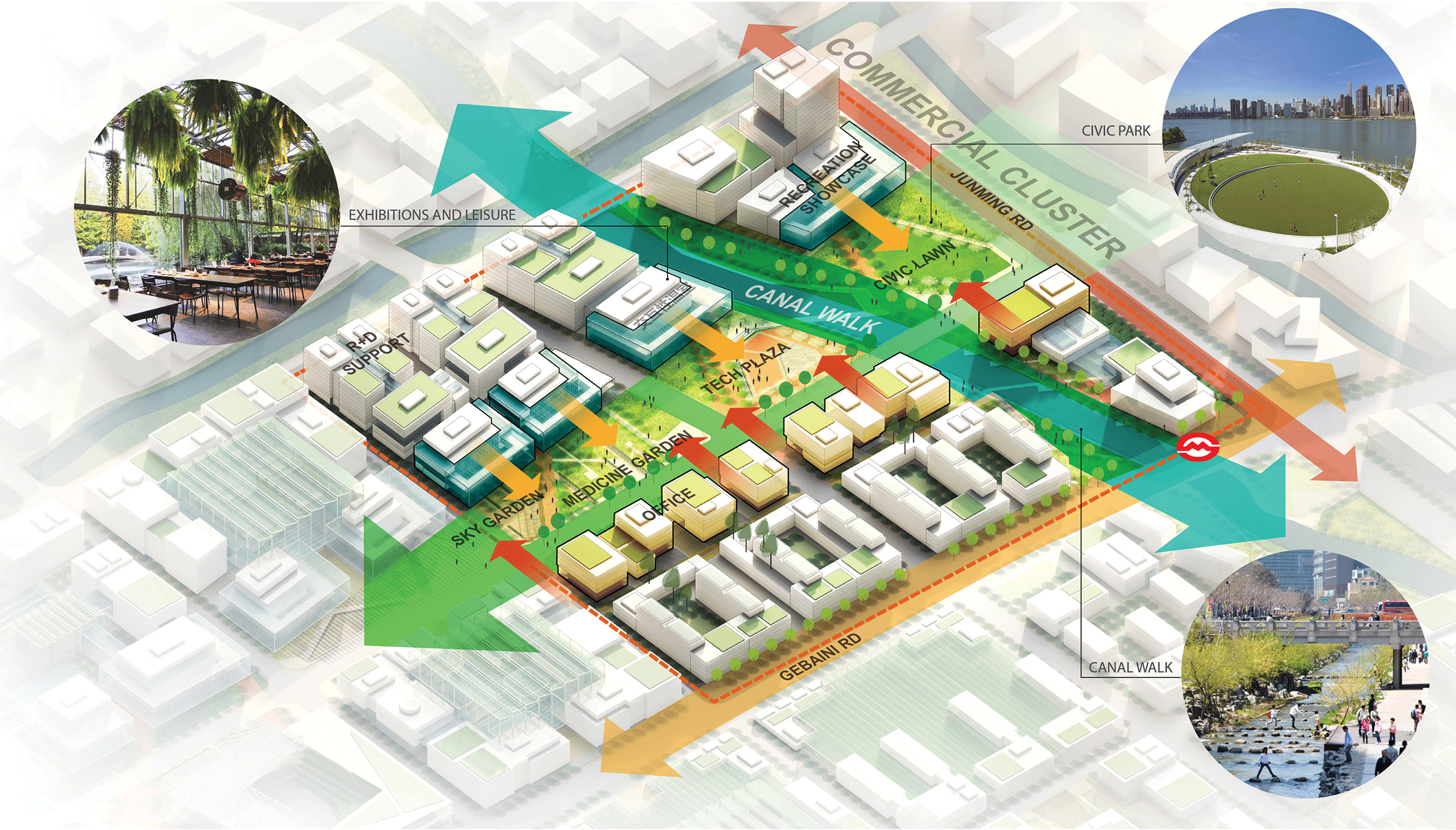 The Sunqiao Urban Agricultural District by Sasaki