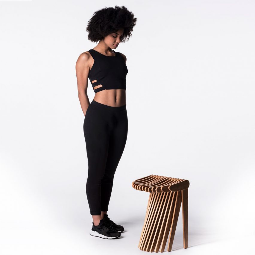 Swish stool for Cassina