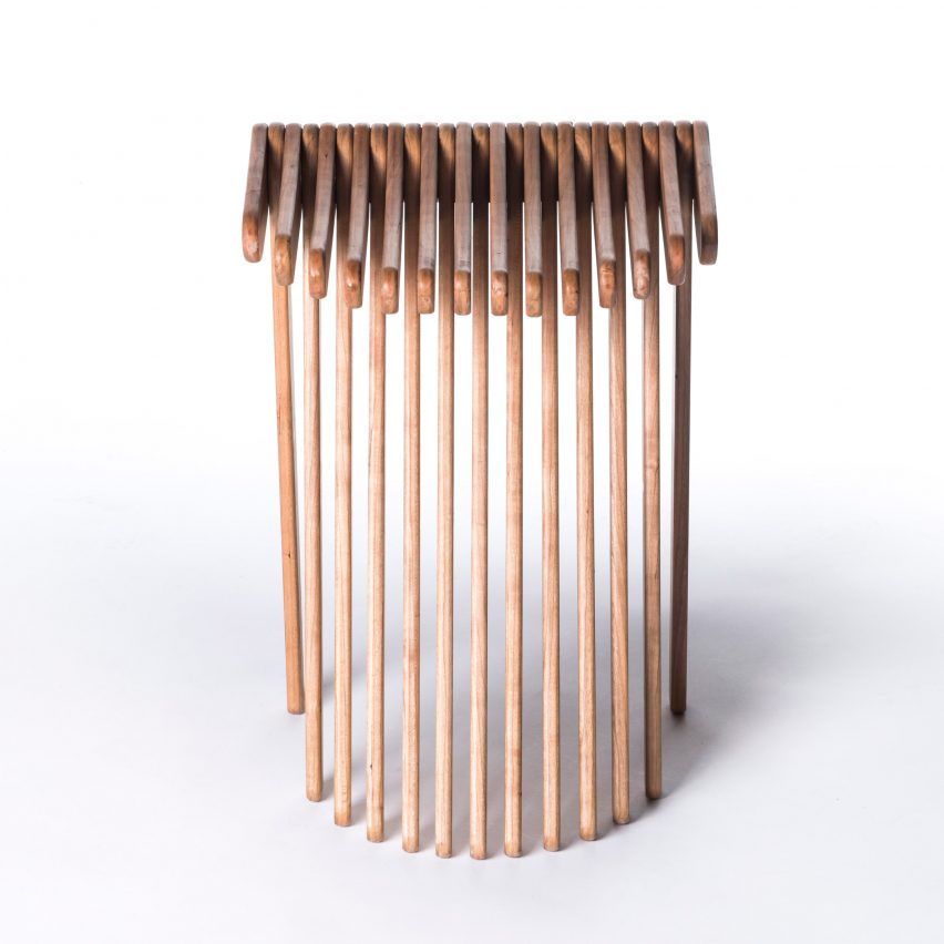 Swish stool for Cassina