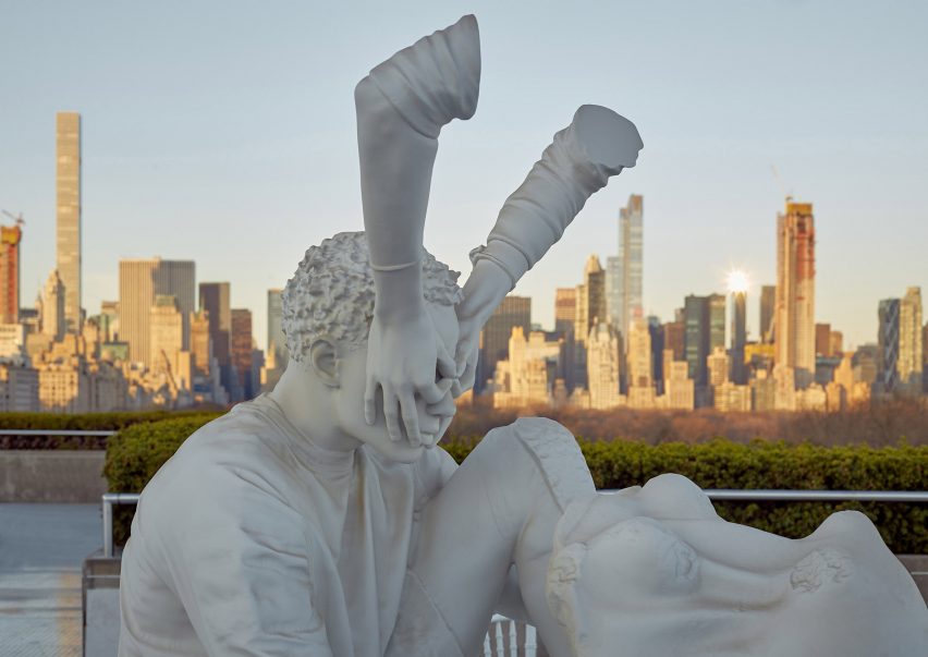 Theater of Disappearance Installation on roof of the Met in New York by Adrian Villar Rojas