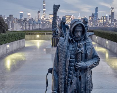 Theater of Disappearance Installation on roof of the Met in New York by Adrian Villar Rojas
