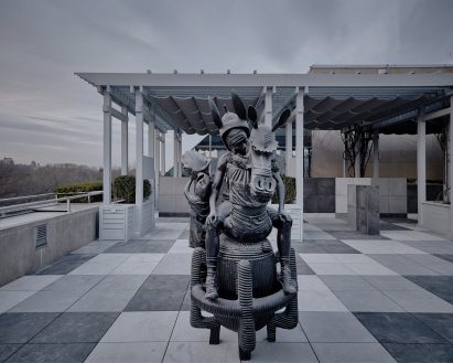 Theater of Disappearance Installation on roof of the Met in New York by Adrian Villar Rojas