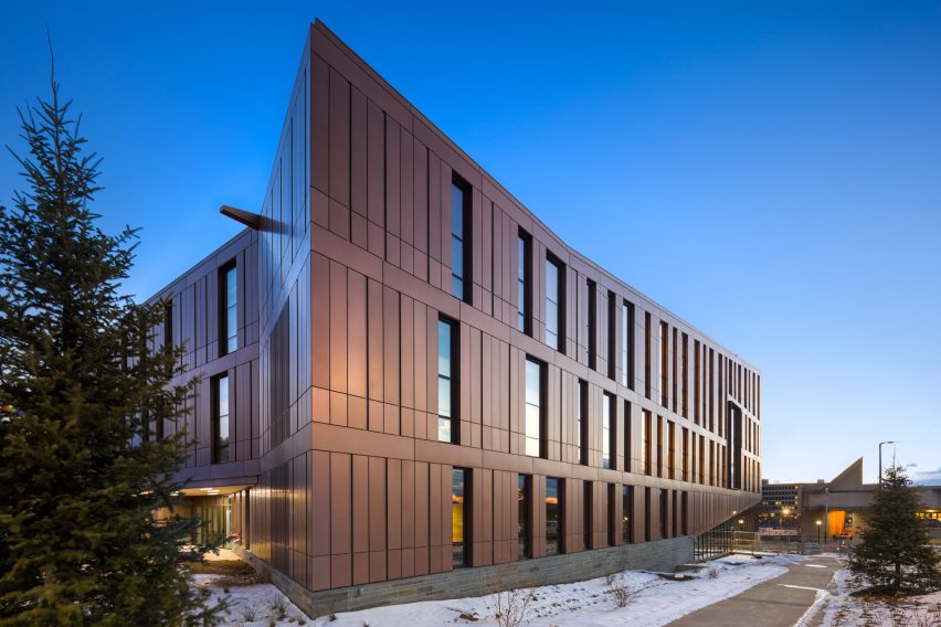 The University of Massachusetts Amherst's design school by Leers Weinzapfel Associates