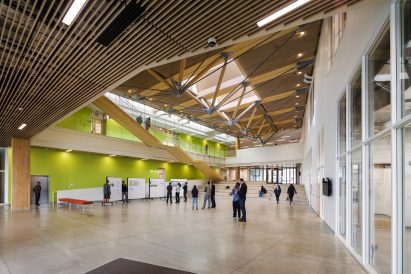 The University of Massachusetts Amherst's design school by Leers Weinzapfel Associates
