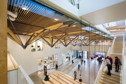 The University of Massachusetts Amherst's design school by Leers Weinzapfel Associates