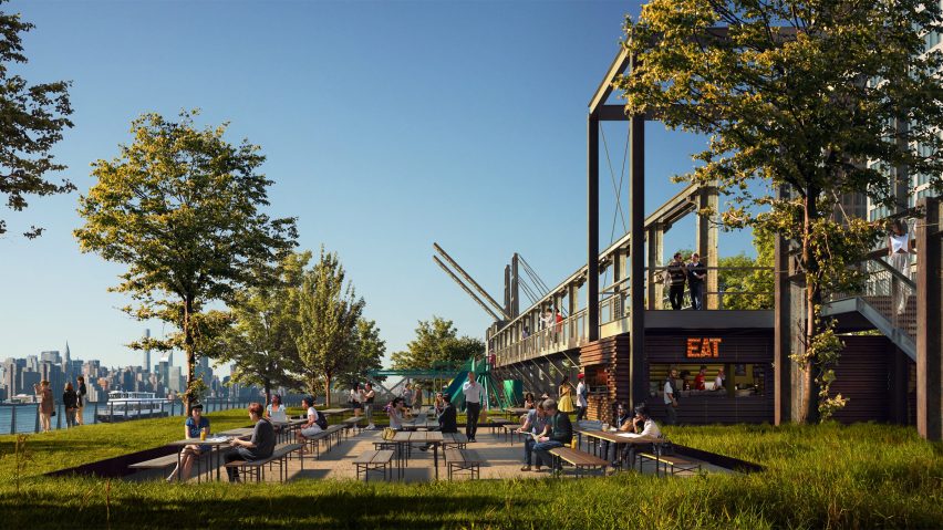 Williamsburg’s Domino Sugar Factory site to become six-acre park by James Corner Field Operations
