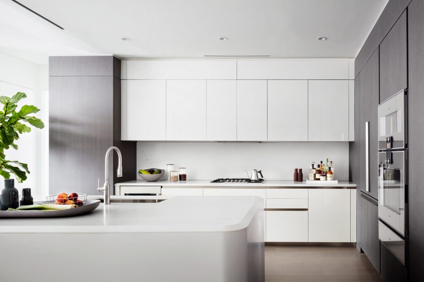 Interior of Zaha Hadid's 520 West 29th Street Apartments
